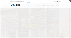 Desktop Screenshot of boskompani.com