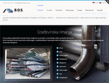 Tablet Screenshot of boskompani.com